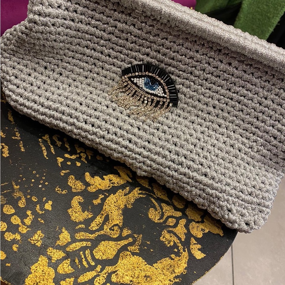 Handmade very cheek everyday use clutch.